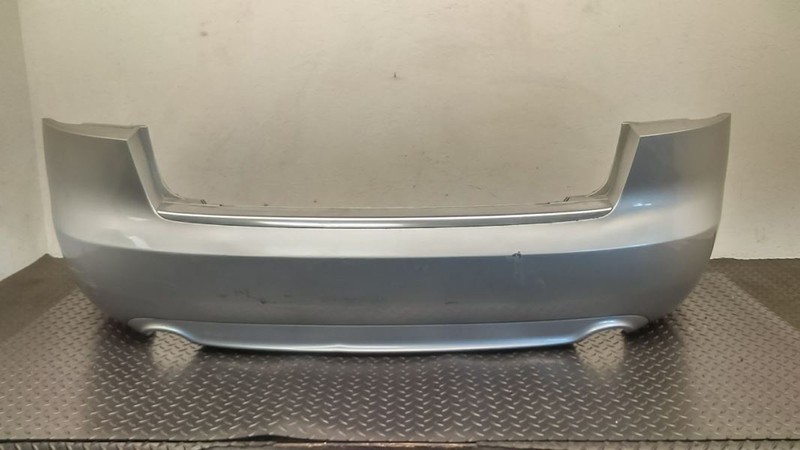 05-06 Audi A4 S Line Rear Bumper Cover Silver No Park Assist OEM 8E5807303BGRU