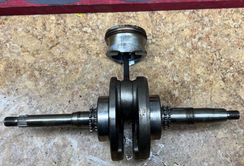 2007 Chinese Scooter 150 Engine Motor Crank Crankshaft Piston Unique Industrial