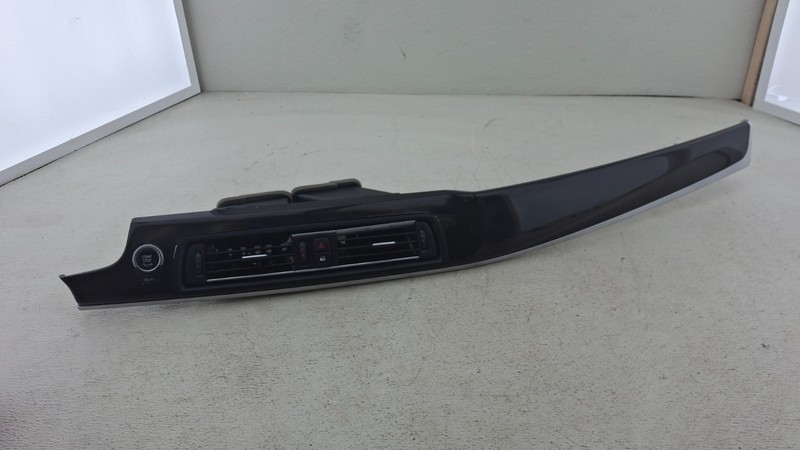 11-16 BMW 528i F10 Center Air Dash Vent Wood Trim Ash Grain w/ Vent & Switch OEM