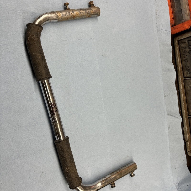 1980 Arctic Cat El Tigre 6000 OEM Vintage Snowmobile Grab Bar Rear Bumper # 2