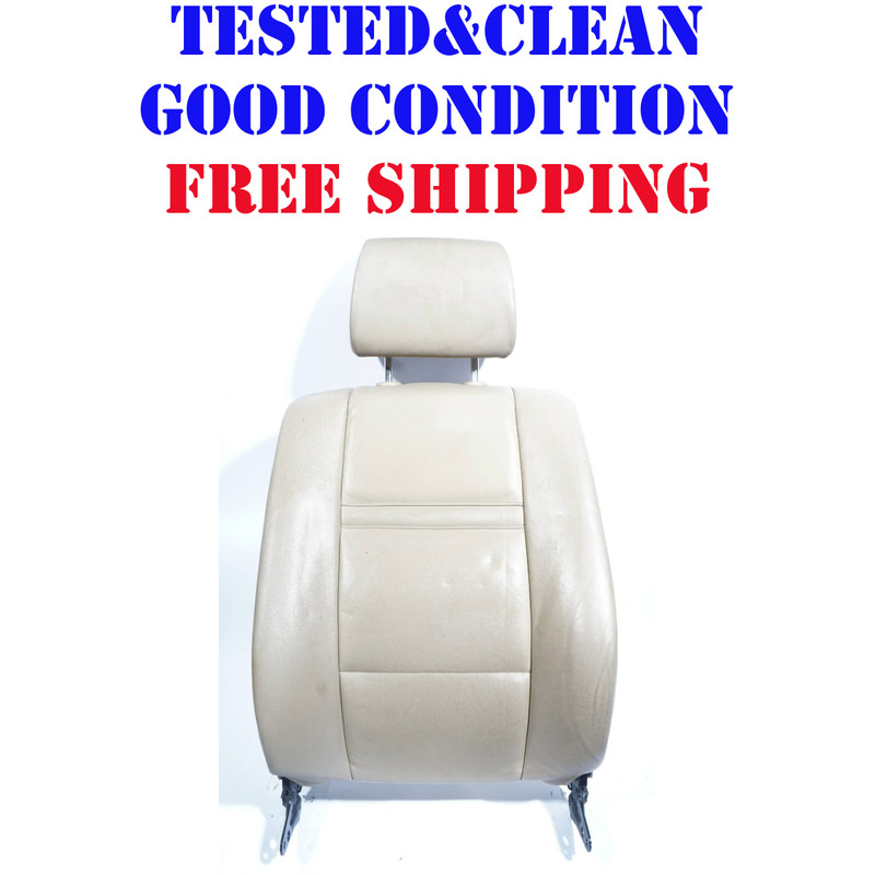 07 - 10 BMW X5 E70 FRONT LEFT DRIVER SEAT BACK BACKREST UPPER OEM