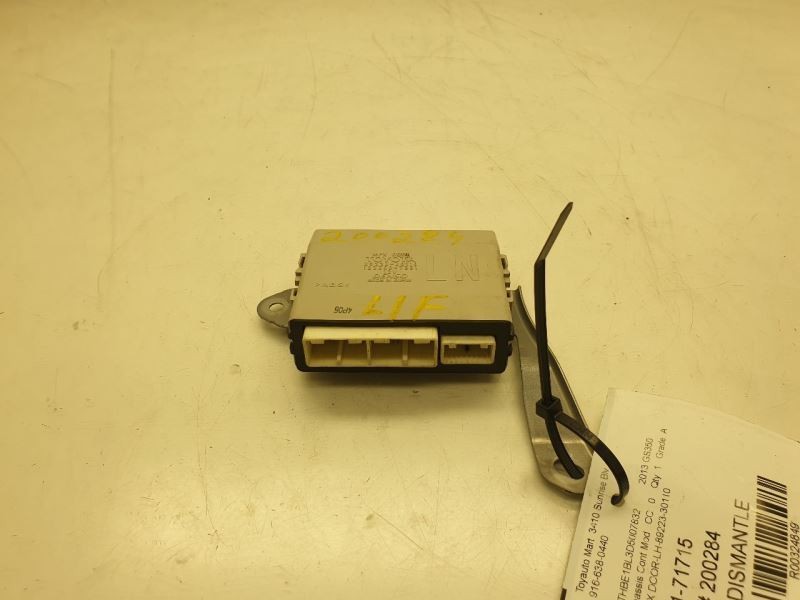 13-19 LEXUS GS350 MULTIPLEX NETWORK CONTROL MODULE ECM ASSEMBLY