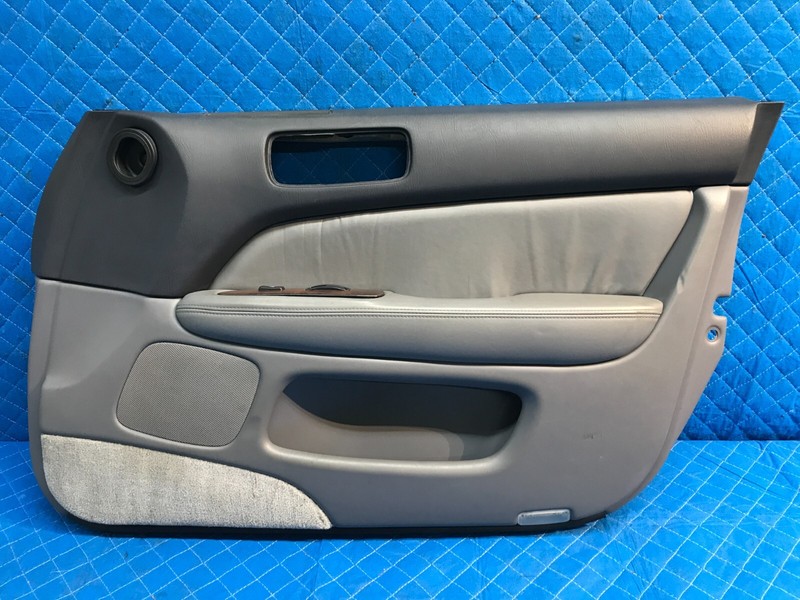 95-97 Lexus LS400 XF20 Front Right Passenger Interior Door Panel Gray OEM