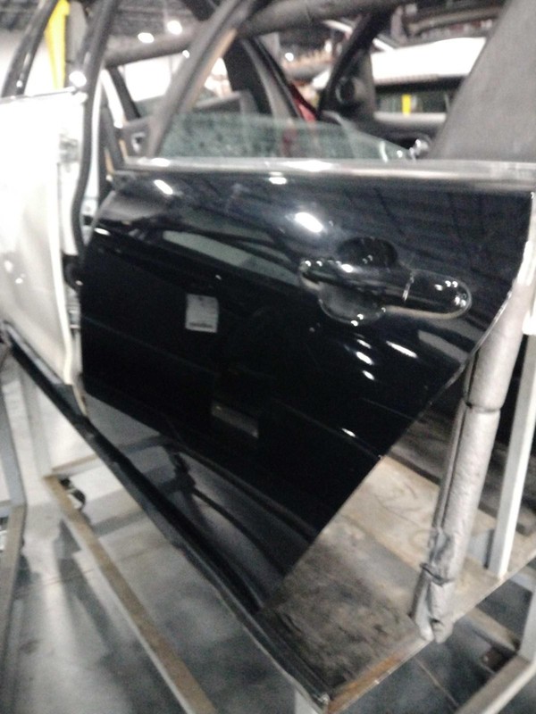2008 Chevrolet Impala Left Rear Door Black 4DR Used Scratch/Scuffed 118056