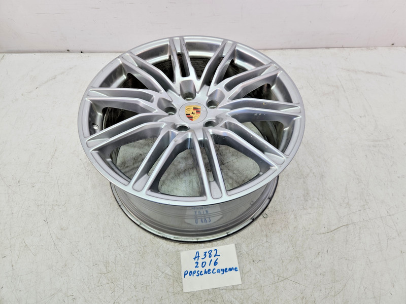 ✅ 11-18 OEM Porsche Cayenne Turbo S 958 Wheel Rim R21Jx10 ET50 NOTE*