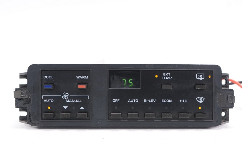 CHEVROLET CORVETTE Heater Climate Control A/C OEM 1986 - 1989