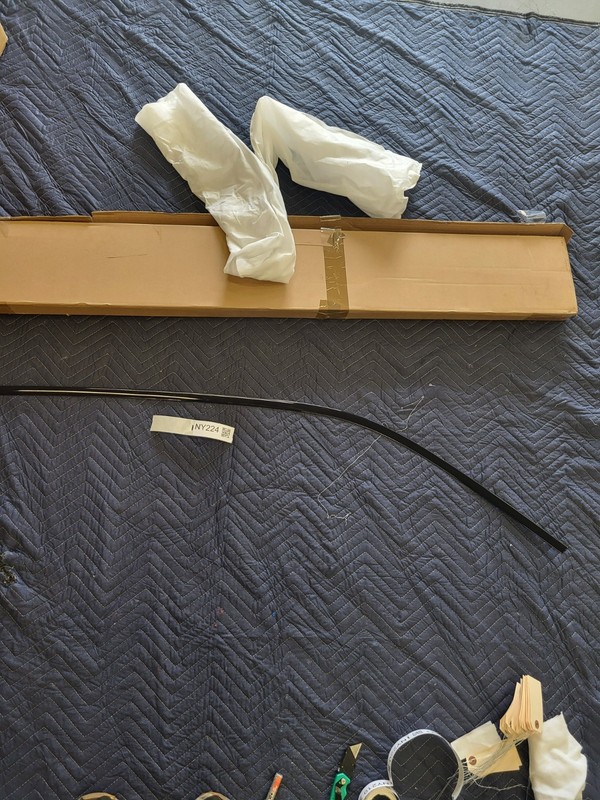 New Oem Rolls-Royce Left Driver Front Door Upper Molding for 2019-2024 Cullinan