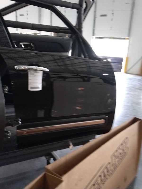 2016 FIAT 500 Right Door Black Used OEM 608987 Dents 85K Miles