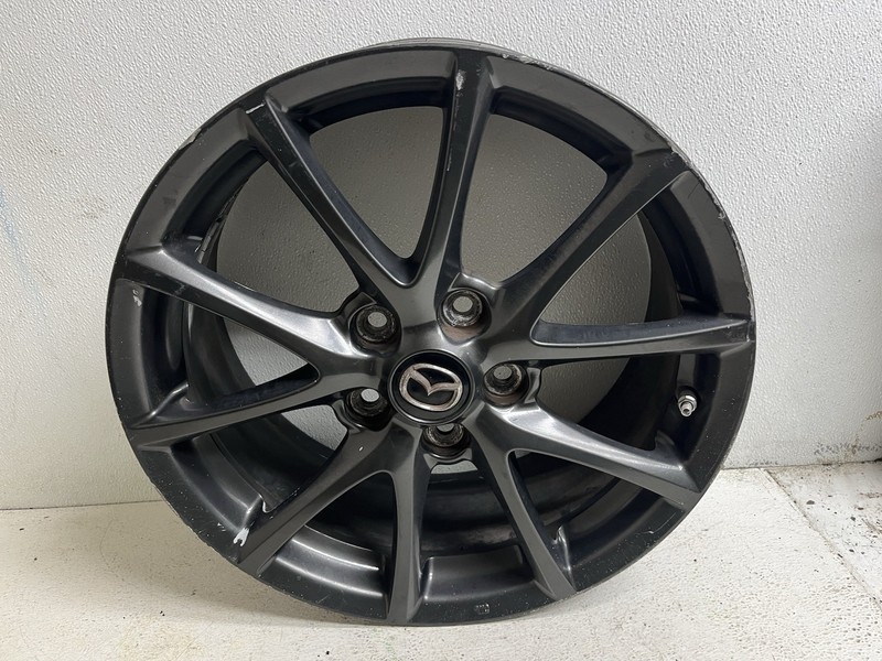 2013-2015 Mazda Miata 17x7 17" Alloy Wheel Rim w Cap Gun Metal Gray 10 Spoke Oem