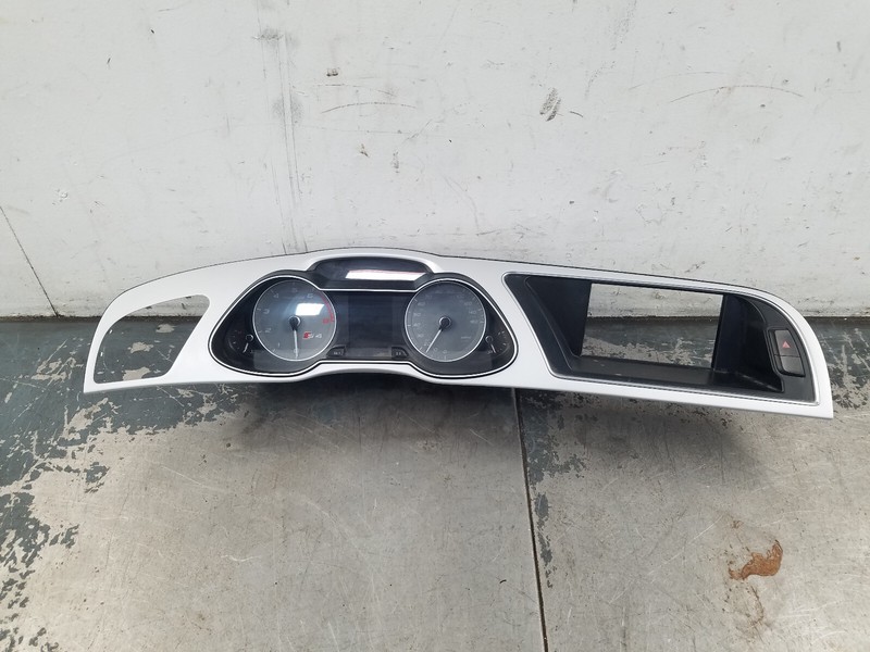 2016 Audi S4 Quattro B8 Gauge Cluster / Bezel #0800 P5