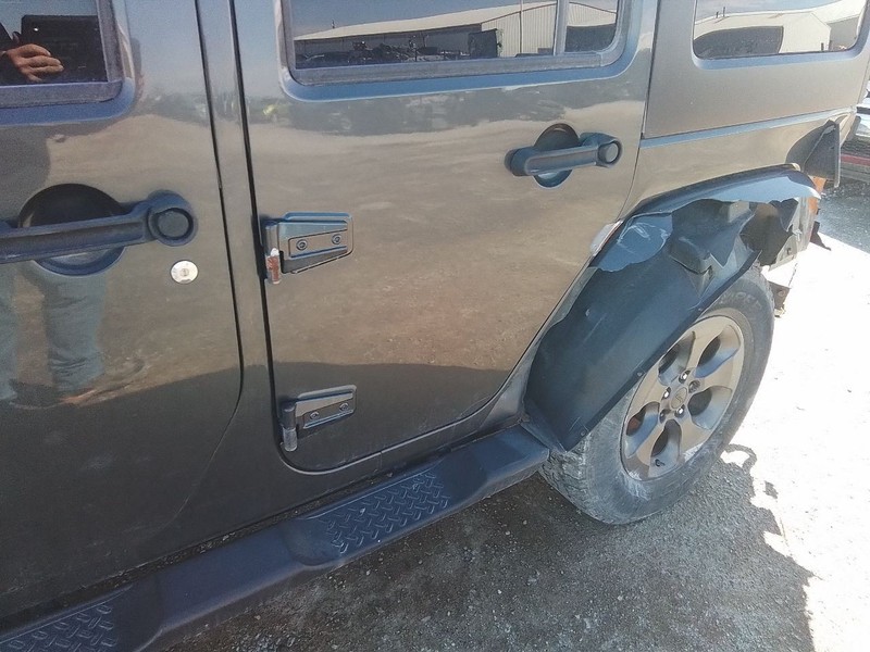 Driver Rear Side Door Full Door VIN W 6th Digit Fits 11-18 WRANGLER 3446596
