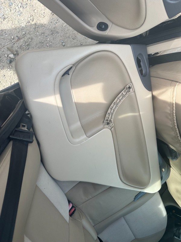 99-02 SAAB 93 9-3 OEM RH REAR PASSENGER SIDE BEIGE DOOR TRIM PANEL