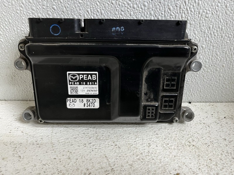 2014-2016 Mazda 3 2.0 2.5 Auto Engine Computer Control Module Ecu Ecm Pcu Pcm