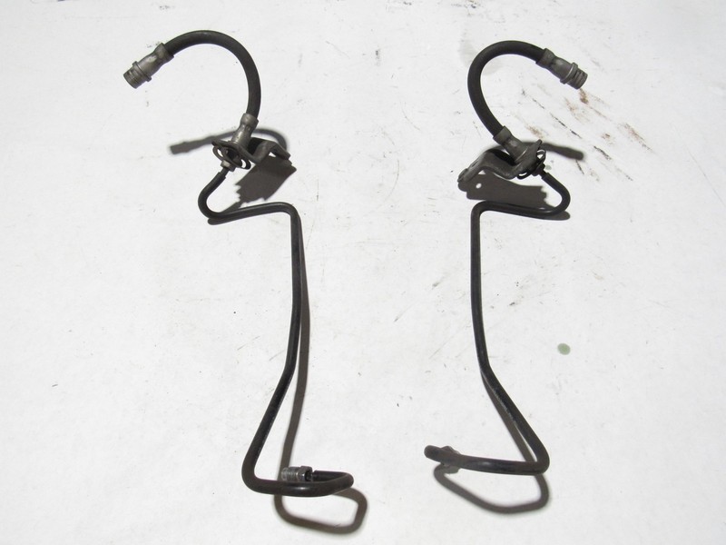 Bentley Continental GT 2012 Rear Brake Line Pipe Hose Tube Set 2 PCS 11-18 ;#3