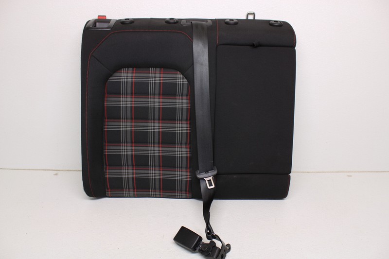 MK7 VW GTI Rear Right Cloth Plaid Backrest 60 Split Back Rest Oem 2015-2021