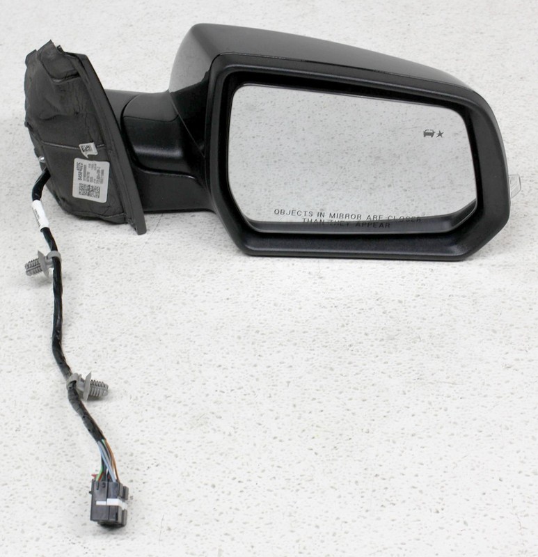 OEM Right Passenger Side Mirror For GMC Acadia Ebony Twilight, Scratches