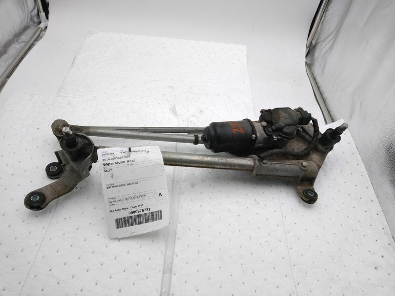 2014 Honda Crosstour Windshield Wiper Motor OEM Maroon 139k Miles NJ25-24493