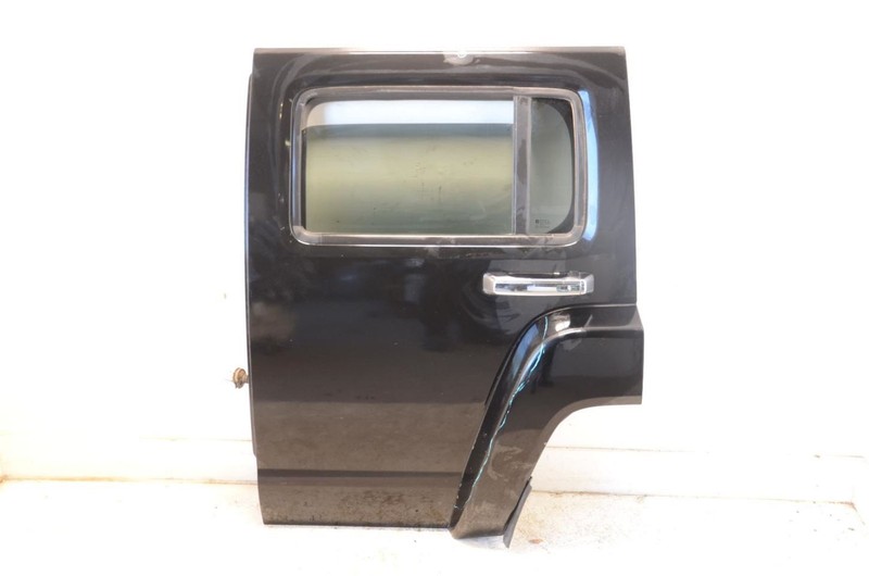 07-10 Hummer H3 3.7L Black Driver Left Rear Door Assembly