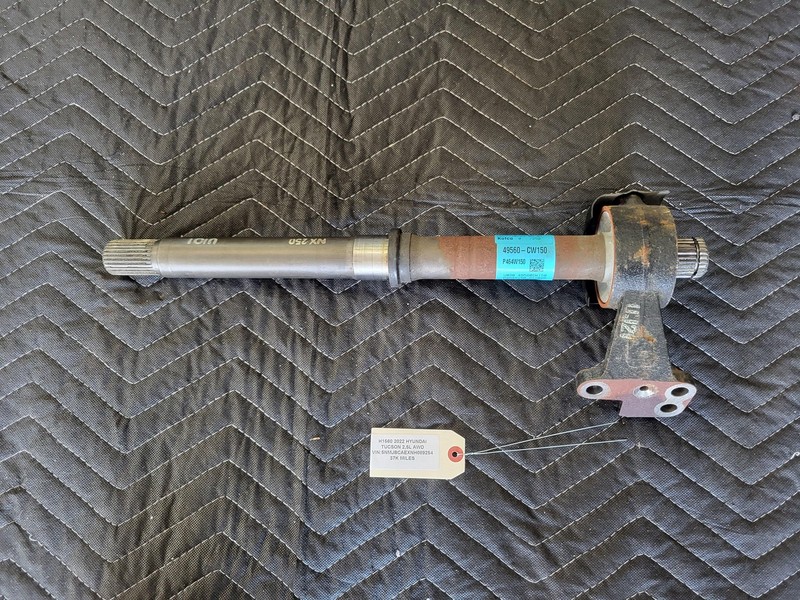 Used Oem Hyundai Right Passenger Front Inner Jackshaft 2022-2024 Tucson 2.5L AWD