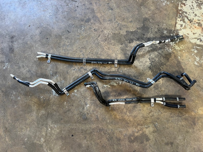 18-22 Range Rover L494 AC AIR CONDITIONING HOSE TUBE PIPE LINE SET OEM