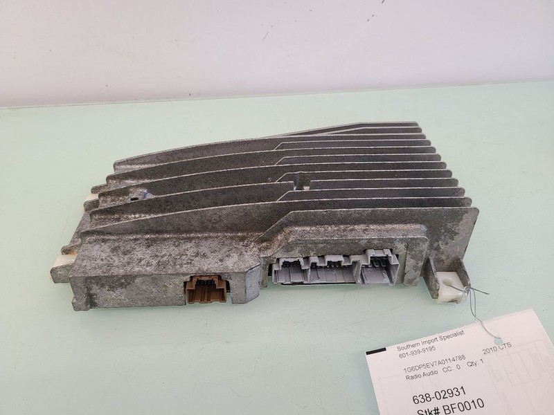 Audio Equipment Radio Amplifier Opt Uqa Sedan VIN D Fits 09-14 CTS 590751