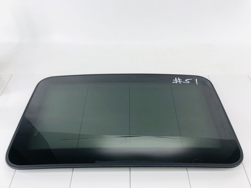 13-18 BMW 320I F30 UPPER OVERHEAD HEADLINER SUNROOF MOONROOF GLASS OEM #51