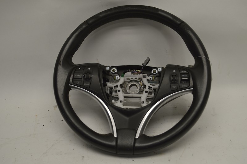 2014-2018 ACURA MDX STEERING WHEEL LEATHER SHIFTER PADDLES W/ CRUISE OEM