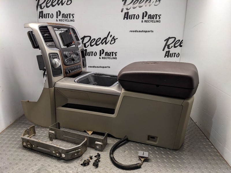 Console Front Floor Fits 13-17 DODGE 1500 Laramie PICKUP 1150157