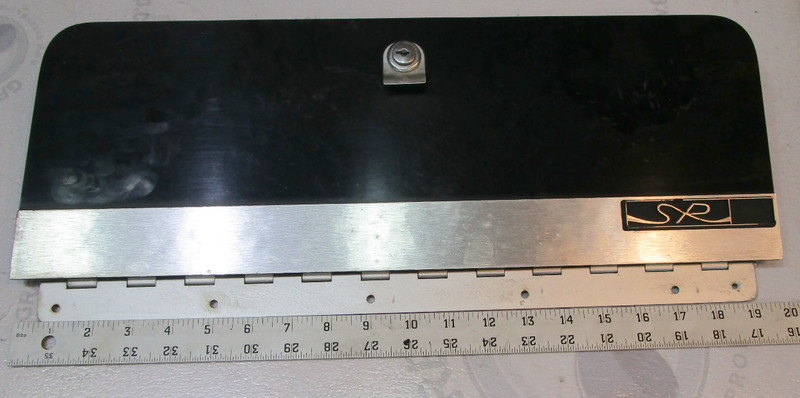 1983 Sea Ray 192 SXR Boat Dash Panel Glove Box Lid Cover 19 3/4" x 7"
