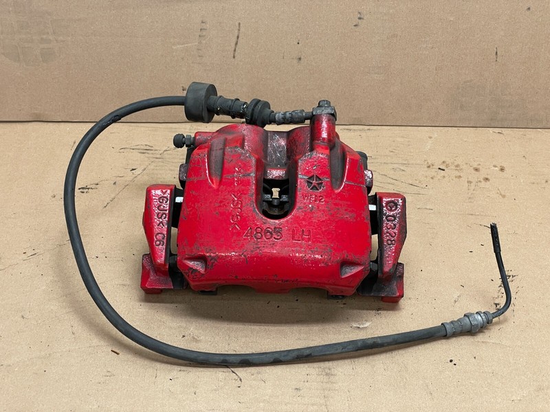 2017 2018 Maserati Levante Front Left Driver Brake Caliper Red 1442 OEM