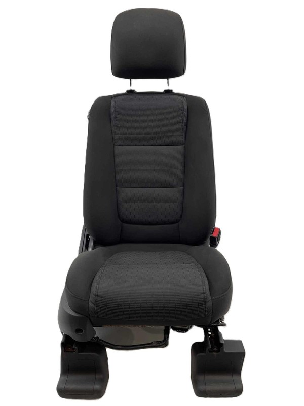 2011-2012 Ford Explorer XLT RH Passenger Front Black Cloth Bucket Seat Assembly