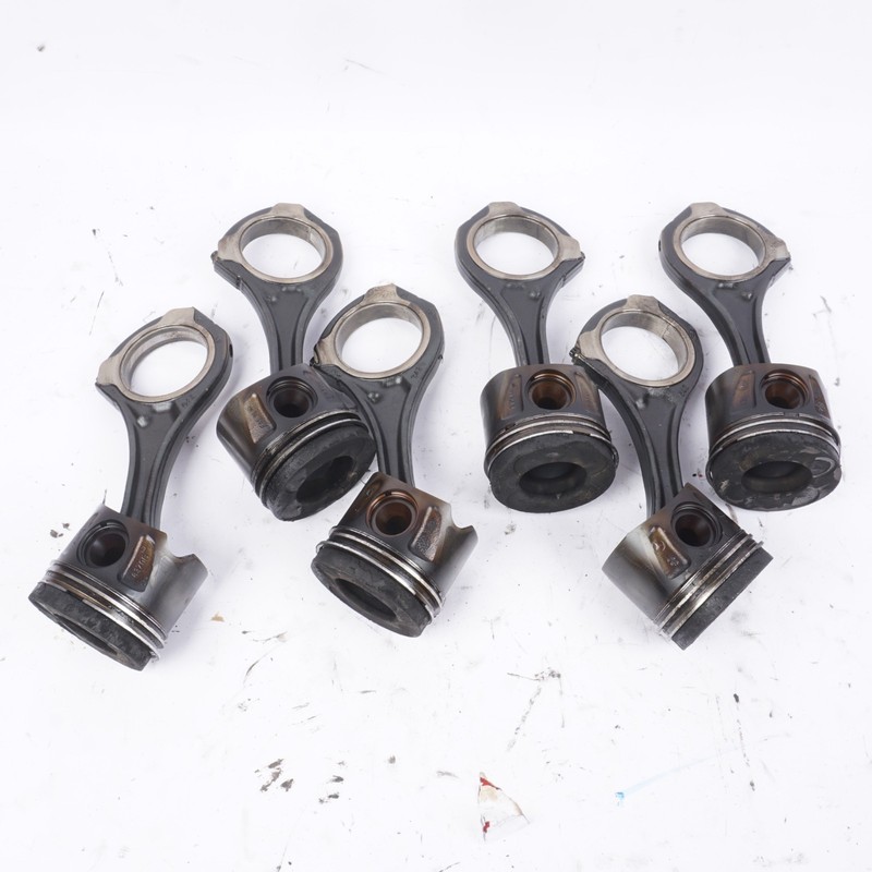 09-13 MERCEDES E350 GL320 GL350 ML320 ML350 3.0L DIESEL ENGINE PISTON & ROD SET