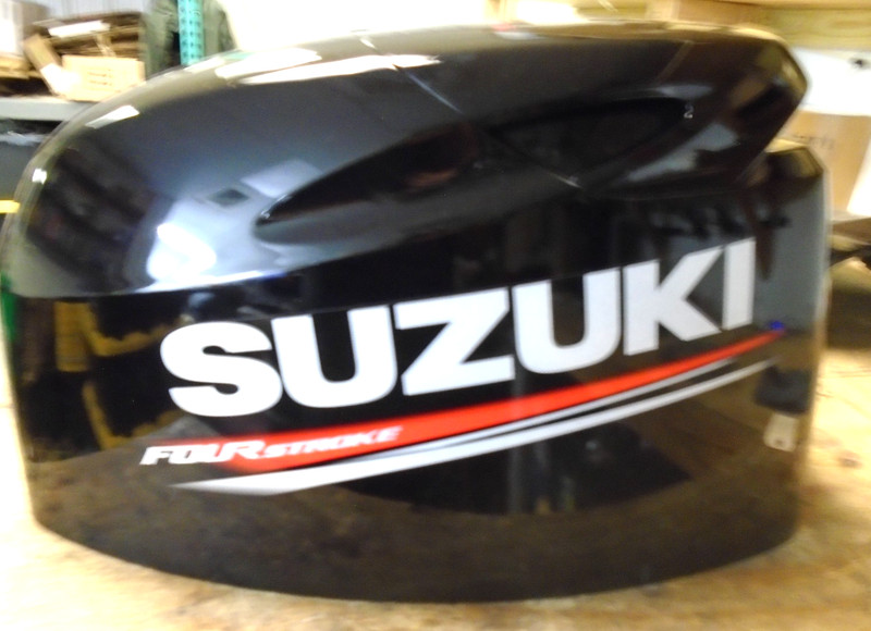 Engine Cover Set Cowling 61400-88820-YAY 2018 Suzuki Outboard DF60A Four 4Stroke