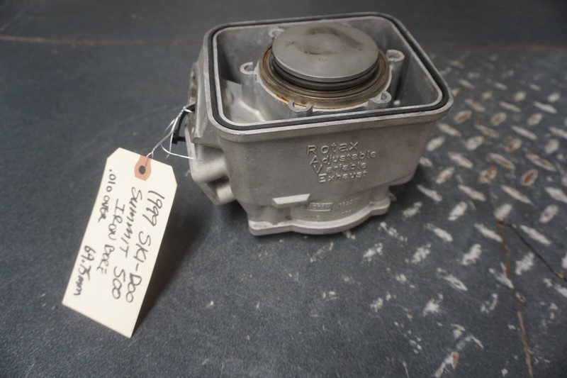 1998-2000 Ski-Doo OEM Cylinder Jug w/ Piston Ass'y Formula Summit MXZ 69.75mm