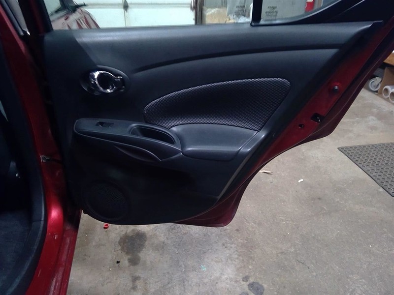VERSA 2018 Passenger Rght Rear Door Trim Panel Rear 1760329