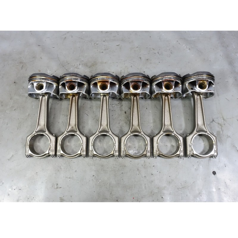 16-21 BMW M240i 340i 540i B58 Gen 1 Pistons and Connecting Rods Set of 6 OEM