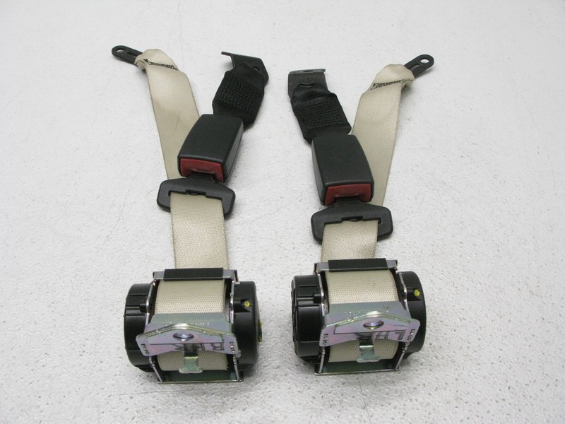 07-13 BMW 328i 335i M3 E92 COUPE SEAT BELT RETRACTOR BUCKLE SET REAR OEM 081623B