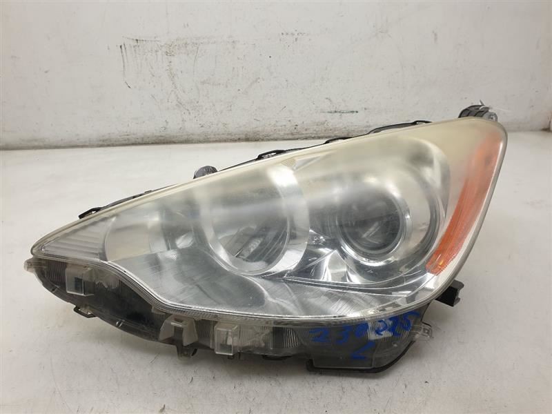 Driver Headlight Prius C VIN B3 7th And 8th Digit Fits 12-14 PRIUS