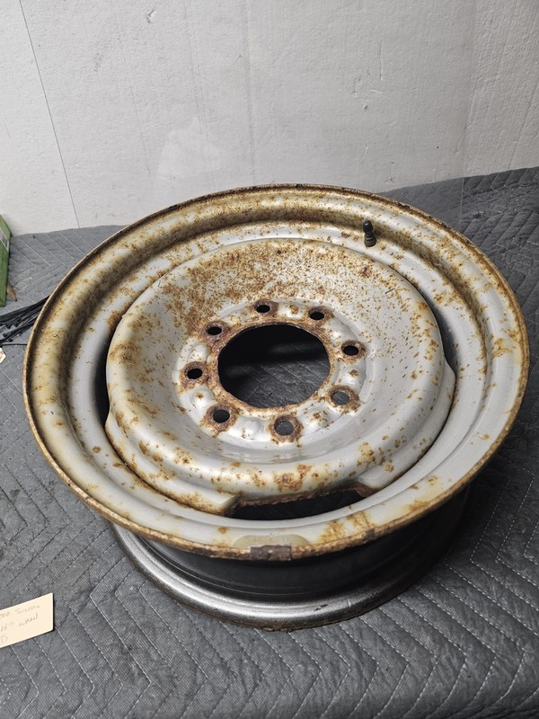 16x6.5" OEM Silver Steel Wheel Rim for 1989-2000 Chevrolet GMC 2500 8 Lug