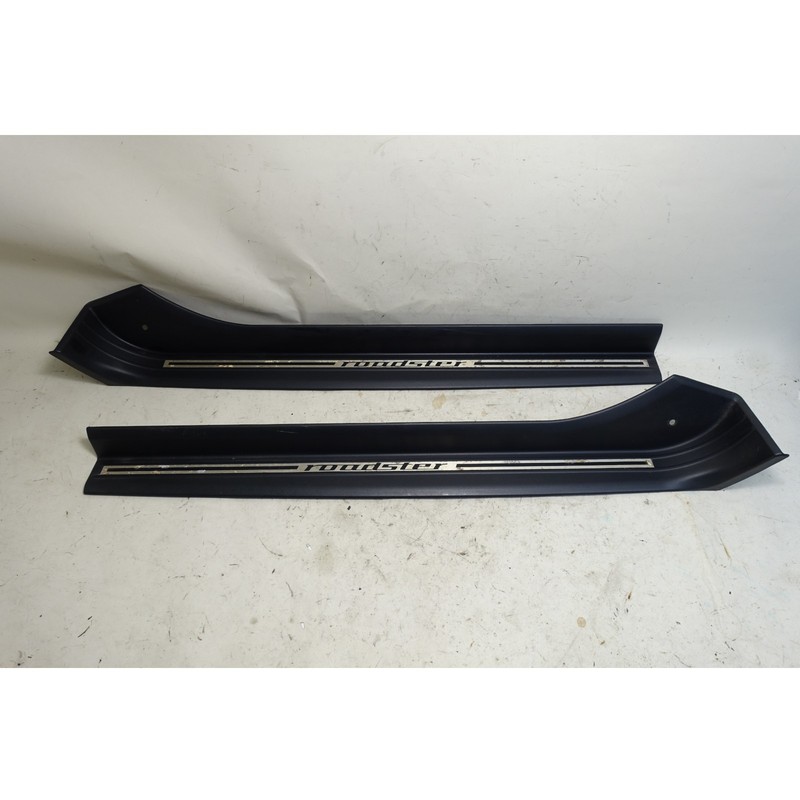 BMW Z3 Roadster Door Sill Entrance Cover Pair Left Right Black 1996-2002 OEM