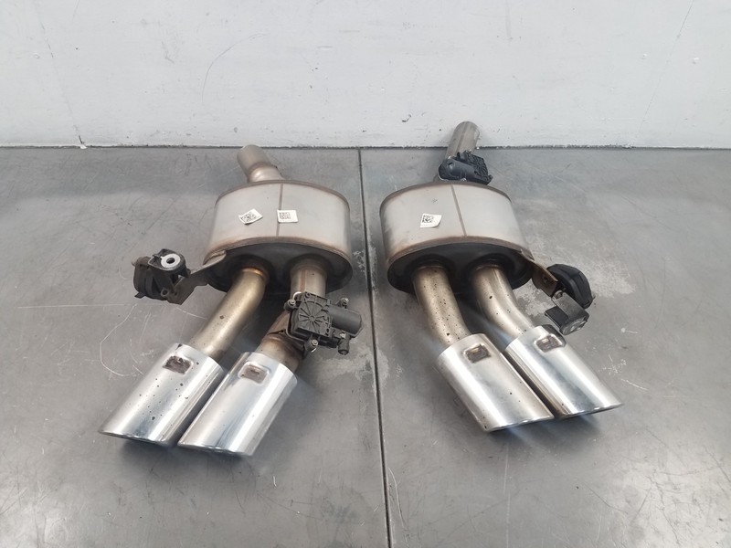 2022 Audi S4 Quattro B9 Mufflers Tips Actuators#3249 B6
