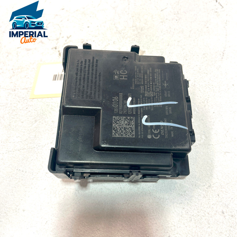 2018 GMC TERRAIN CADILLAC BUICK CHEVY KEYLESS ENTRY COMPUTER CONTROL MODULE OEM