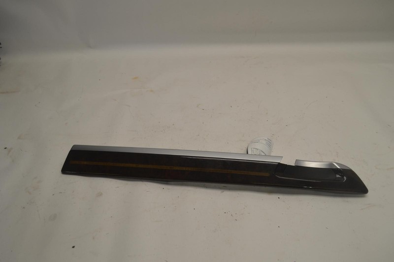 2013-2015 BMW 750LI F01 F02 FRONT RIGHT SIDE DOOR MOLDING TRIM WOODGRAIN OEM