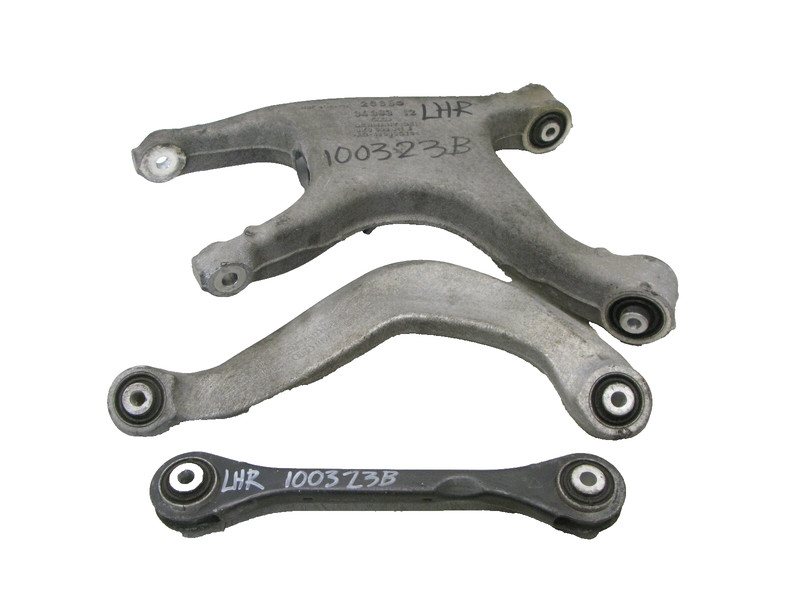 08-16 AUDI B8 A4 S4 SEDAN REAR LEFT DRIVER SUSPENSION CONTROL ARM OEM SET 100323