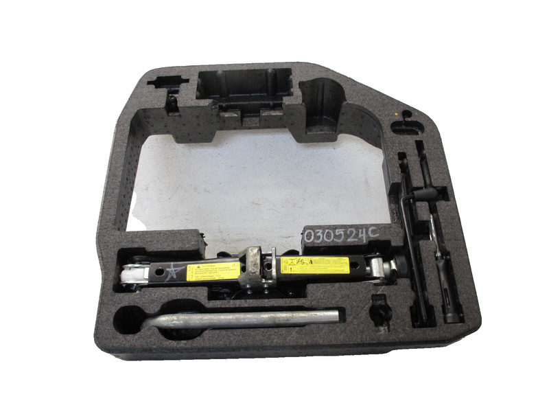08-17 AUDI B8 A4 8T A5 S5 FOAM HOLDER TOOL KIT JACK EMERGENCY TRUNK KIT OEM 0305