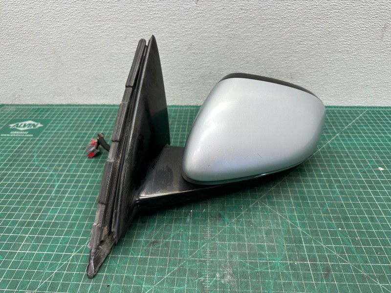 10-19 JAGUAR XJ XJR FRONT LEFT DRIVER SIDE REAR VIEW DOOR MIRROR Silver OEM