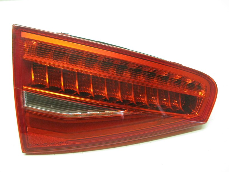 13-16 AUDI B8 A4 S4 SEDAN REAR LEFT DRIVER TRUNK MOUNTED TAIL LIGHT LED 051122