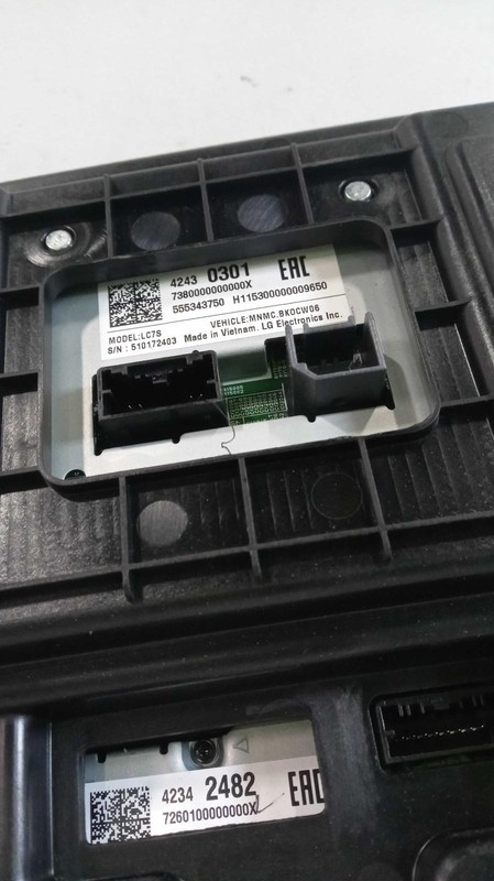 2016 Chevrolet Spark Infotainment Display OEM Green 119K Miles NJ25-17415-436830