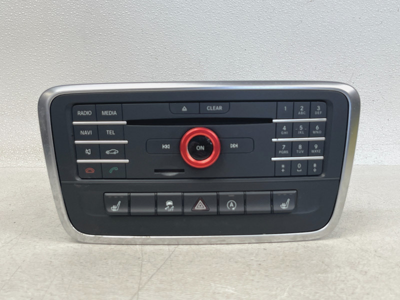 ⭐2014-2019 MERCEDES CLA45 AMG AM FM NAVI AUDIO RADIO RECEIVER SWITCH OEM LOT2645