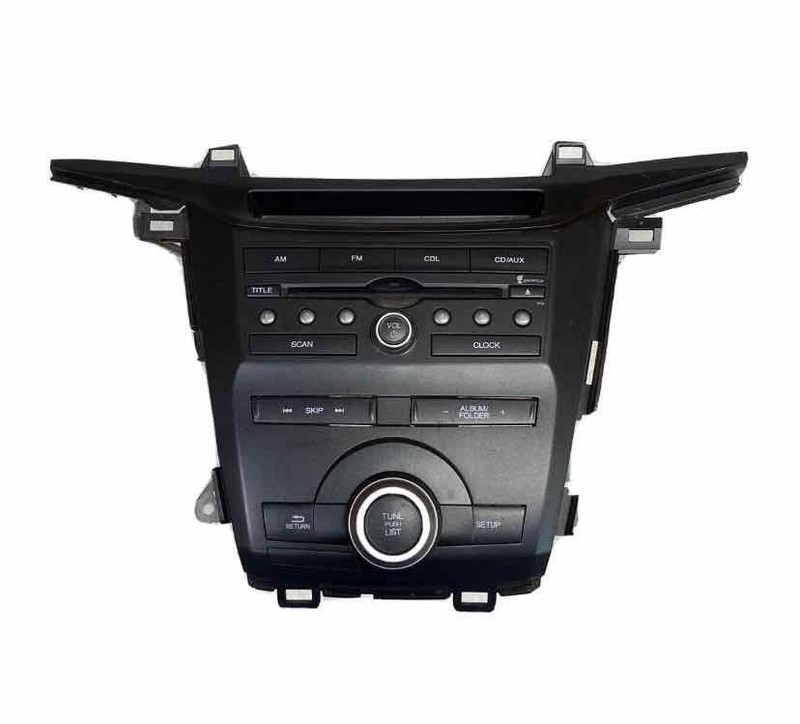 11 12 HONDA ODYSSEY LX VIN 2 RADIO INSTRUMENT PANEL & RECEIVER OEM 39100TK8A12